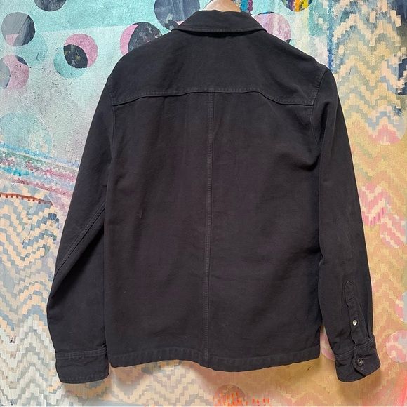 Mens Rag & Bone Mace Cotton Moleskin Shirt Jacket in Espresso Brown Sz M - Picture 10 of 10